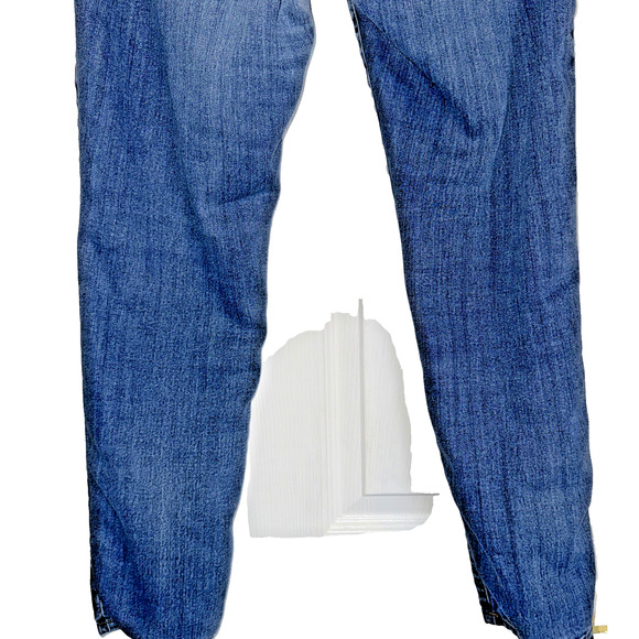 Michael Kors Women's Skinny Jeans Size 6 Medium Wash Blue Denim 28x27 Designer - Picture 9 of 11